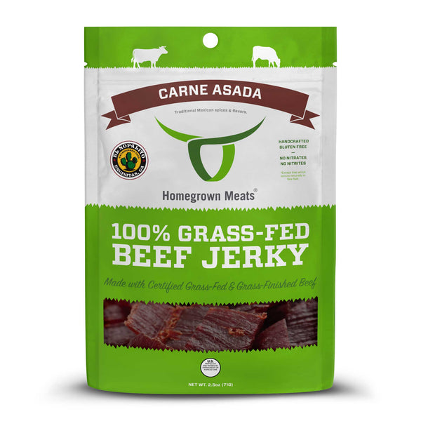 Carne Asada - 100% Grass-Fed Beef Jerky 