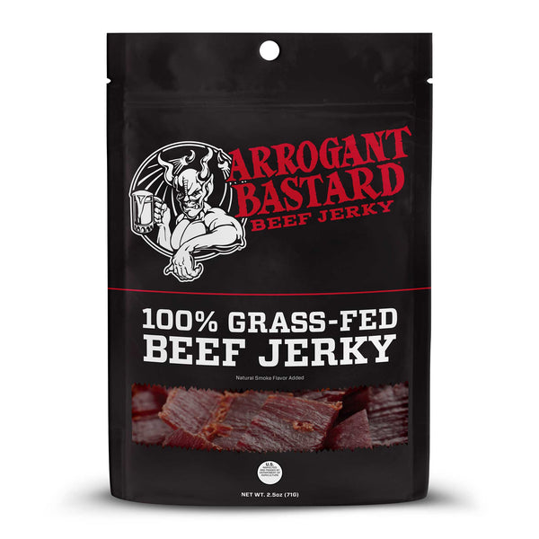 Arrogant Bastard - 100% Grass-Fed Beef Jerky 